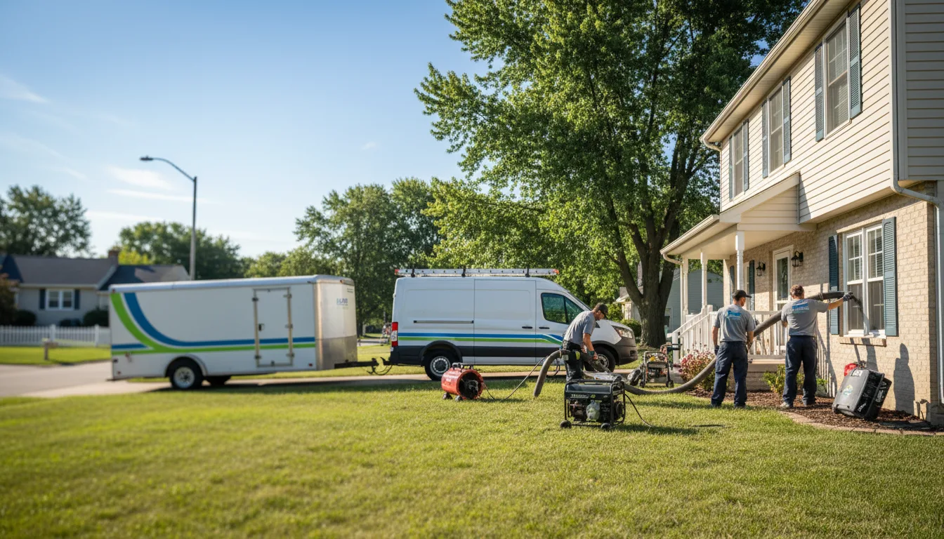 Flooded Basement Restoration And Cleanup With Repair in Mechanicstown, OH near me